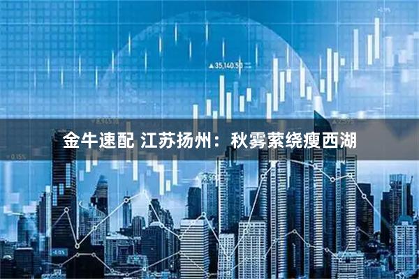 金牛速配 江苏扬州:秋雾萦绕瘦西湖