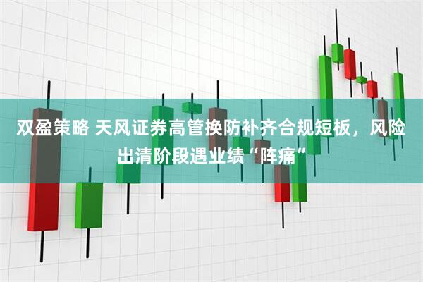 双盈策略 天风证券高管换防补齐合规短板，风险出清阶段遇业绩“阵痛”